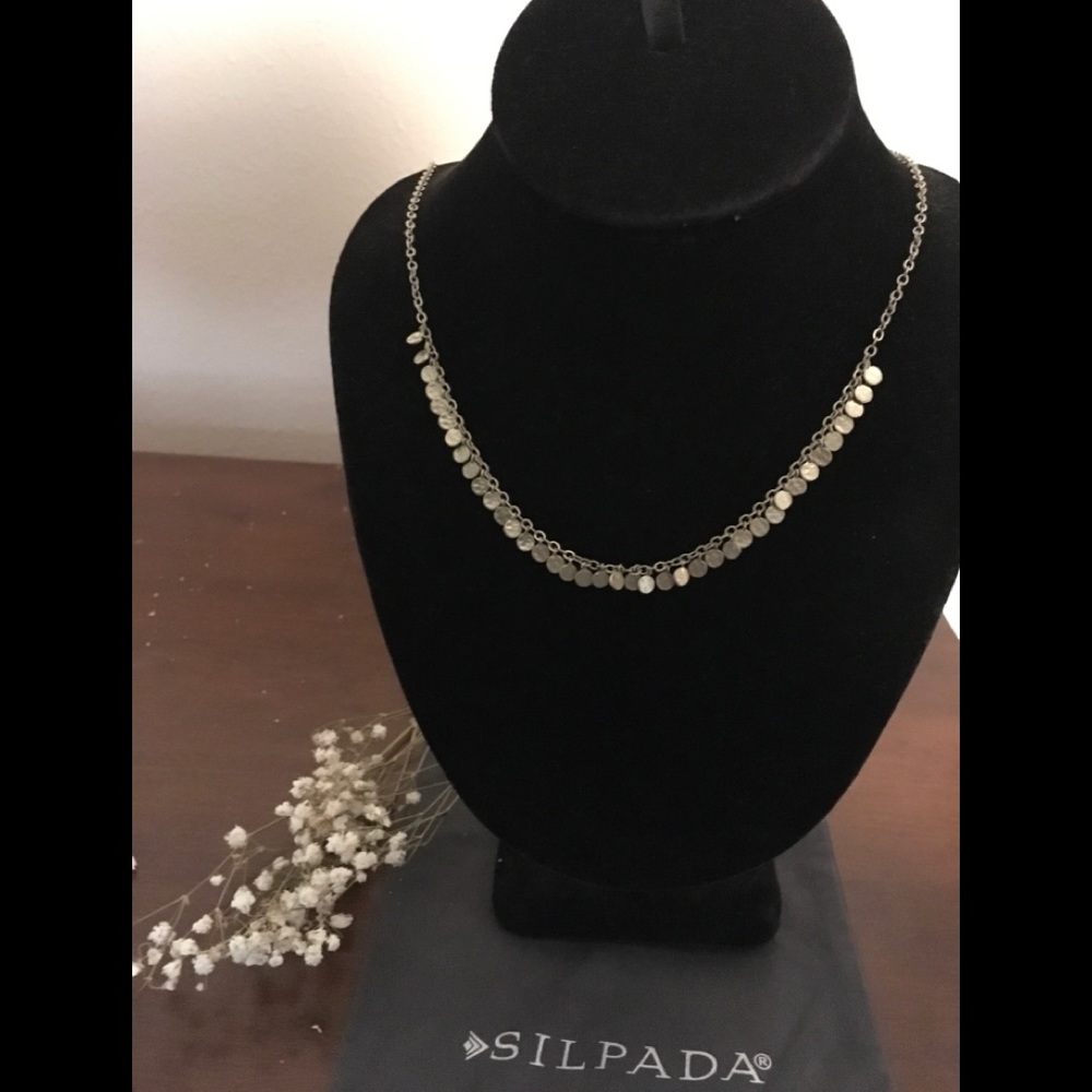 Silpada Long Brass Necklace